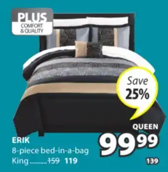 JYSK ERIK 8-piece bed-in-a-bag offer