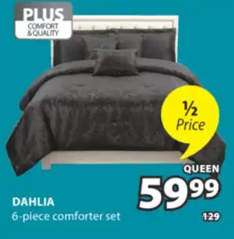 JYSK DAHLIA 6-piece comforter set offer