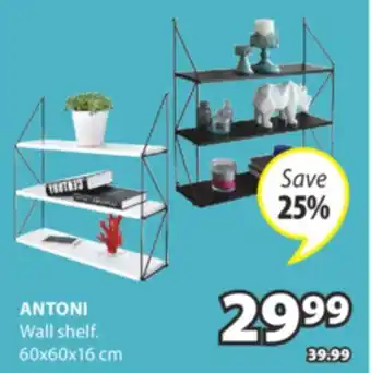 JYSK ANTONI Wall shelf offer