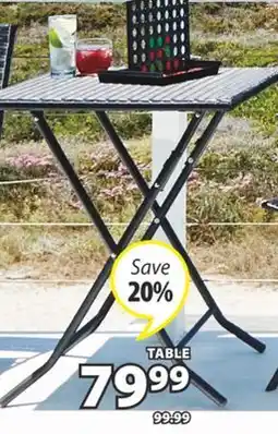 JYSK MARA TABLE Patio café table offer