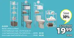JYSK ALDEN 3-tier bathroom rack offer