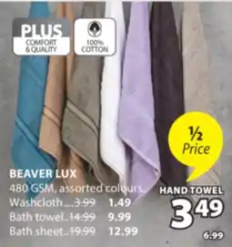 JYSK BEAVER LUX HAND TOWEL offer