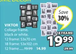 JYSK VIKTOR Collage frame offer