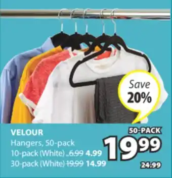 JYSK VELOUR Hangers offer