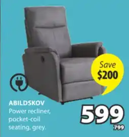JYSK ABILDSKOV Power recliner offer