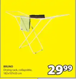 JYSK BRUNO Drying rack offer