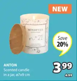 JYSK ANTON Scented candle in a jar offer