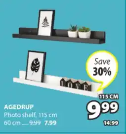 JYSK AGEDRUP Photo shelf offer