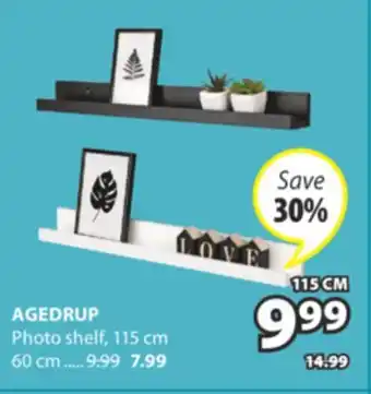 JYSK AGEDRUP Photo shelf offer