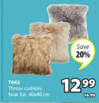 JYSK TAKS Throw cushion offer