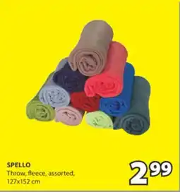 JYSK SPELLO Throw offer