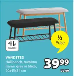 JYSK VANDSTED Hall bench offer