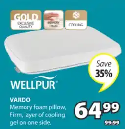 JYSK WELLPUR VARDO Memory foam offer