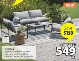 JYSK RISVEDEN 4-piece set offer