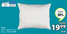 JYSK SOLA Pillow offer