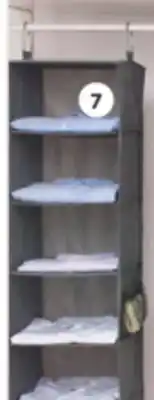 JYSK BALSE Large 6-tier hanging shelf offer