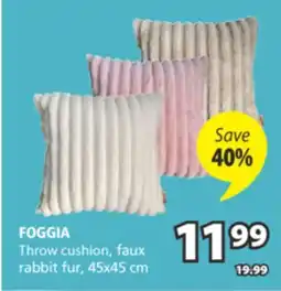 JYSK FOGGIA Throw cushion offer