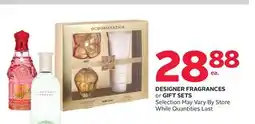 Rexall DESIGNER FRAGRANCES or GIFT SETS offer