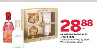 Rexall DESIGNER FRAGRANCES or GIFT SETS offer