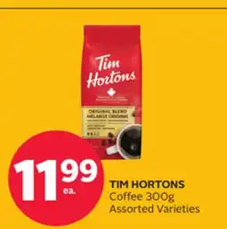 Rexall TIM HORTONS Coffee offer