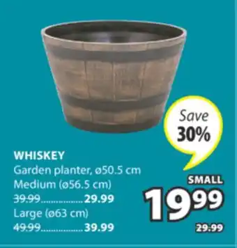 JYSK WHISKEY Garden planter offer