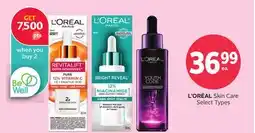 Rexall L' ORÉAL Skin Care offer