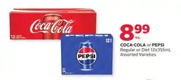Rexall COCA-COLA or PEPSI Regular or Diet offer