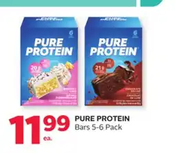 Rexall PURE PROTEIN Bars offer
