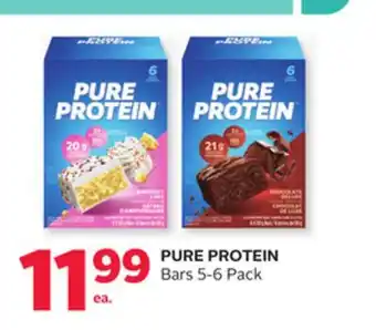 Rexall PURE PROTEIN Bars offer