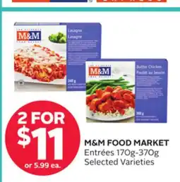 Rexall M & M FOOD MARKET Entrées offer