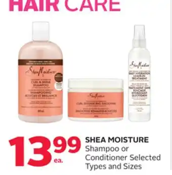 Rexall SHEA MOISTURE Shampoo or Conditioner offer