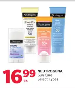 Rexall NEUTROGENA Sun Care offer