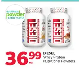 Rexall DIESEL Whey Protein Nutritional offer