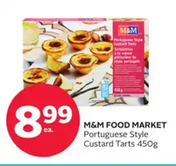 Rexall M&M FOOD MARKET Portuguese Style Custard Tarts offer