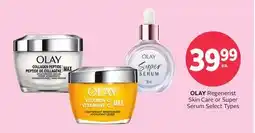 Rexall OLAY Regenerist Skin Care or Super Serum offer