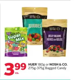 Rexall HUER 180g or NOSH & CO. 275g-375g Bagged Candy offer