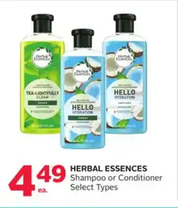 Rexall HERBAL ESSENCES Shampoo or Conditioner offer