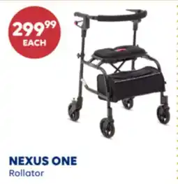 Wellwise by Shoppers NEXUS ONE Rollator offer