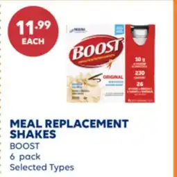 Wellwise by Shoppers MEAL REPLACEMENT SHAKES BOOST offer
