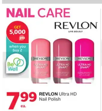 Rexall REVLON Ultra HD Nail Polish offer