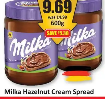 Starsky Milka Hazelnut Cream Spread offer