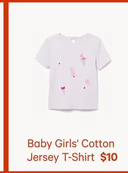 Joe Fresh Baby Girls' Cotton Jersey T-Shirt offer