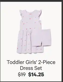 Joe Fresh Toddler Girls' 2-Piece Dress Set offer