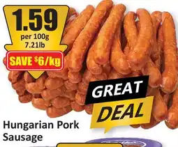Starsky Hungarian Pork Sausage offer