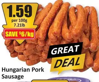 Starsky Hungarian Pork Sausage offer