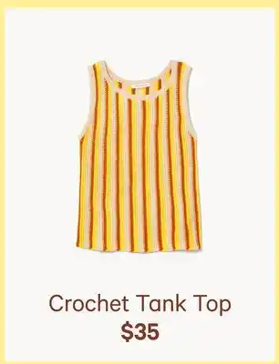 Joe Fresh Crochet Tank Top offer