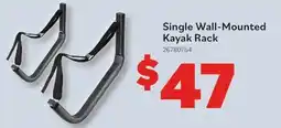 Matériaux Pont Masson Single Wall-Mounted Kayak Rack offer