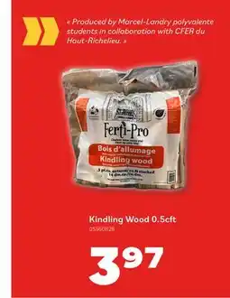 Matériaux Pont Masson Ferti-Pro Kindling Wood 0.5cft offer