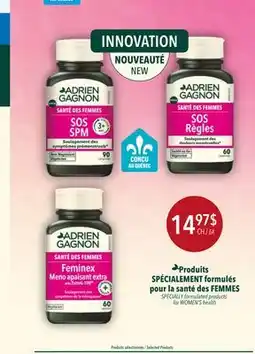 Accès pharma ADRIEN GAGNON Selected Products offer