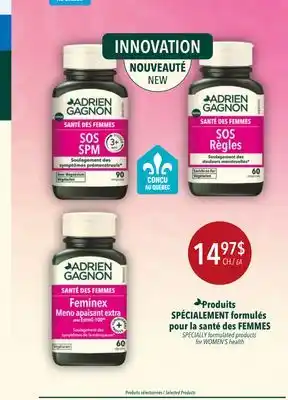 Accès pharma ADRIEN GAGNON Selected Products offer